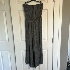 Hudson Grey Size Small Strapless Jumpsuit
